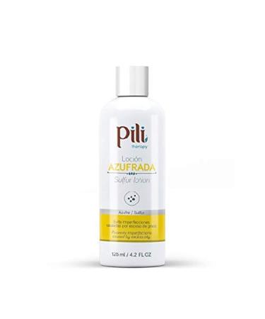 Pili Sulfur Lotion. Helps control oily skin. For face and body. 4.2 fl.oz.