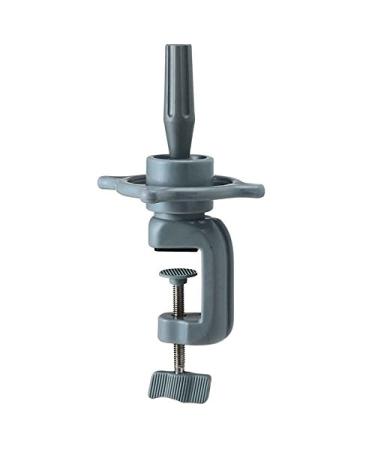 Hairforce training head holder plastic grey with large handwheel
