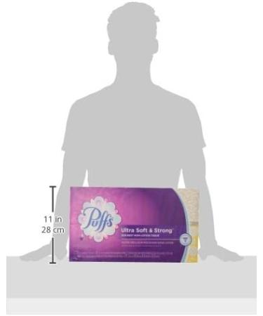 Puffs Ultra Soft Non-Lotion Facial Tissues - 24 Cubes, 56 Tissues per Box - Buy Online on GoSupps.com