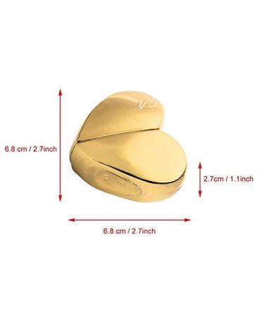 25 ml Gold Heart Pump Perfume Bottle - Empty Travel Set for Fragrance on the Go - Shop Internationally - Buy Online on GoSupps.com