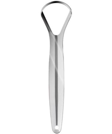 WAITLOVER Stainless Steel Tongue Scraper - Eco-Friendly Metal Cleaner for Fresh Breath | Reusable Tongue Care Tool - Buy Online on GoSupps.com