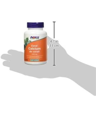 Now Coral Calcium 1000mg 100vcap - Buy Online on GoSupps.com