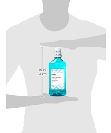 Solimo Tartar Control Plus Antiseptic Mouth Rinse 1L - Iceberg Blue Mint | Pack of 1 - Buy Online on GoSupps.com