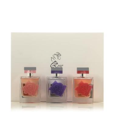 Arabian Oud Rose Collection Gift Set Unisex Eau De Parfum EDP Spray | 3 fragrances x 75ml / 2.5oz spray - Buy Online on GoSupps.com
