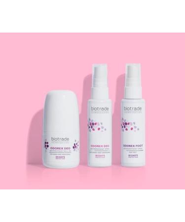 Biotrade Odorex Deo Antiperspirant Spray For Hands And Underarms Stops Excessive Sweating Odour 14 days Protection 40ml - Buy Online on GoSupps.com