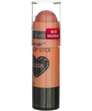 Wet n Wild MegaGlo Blush Stick - Peach Bums (0.21 oz) | Creamy, Long-Lasting Color - Buy Online on GoSupps.com