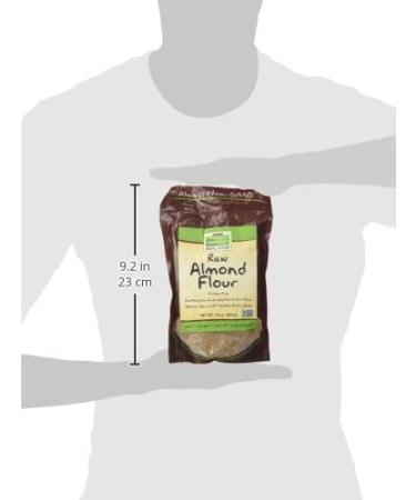Now Foods Raw Almond Flour 10 oz | Gluten-Free, Natural & Vegan Baking - Buy Online on GoSupps.com