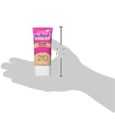 COVERGIRL Ready Set Gorgeous Foundation Medium Beige 210 - 1 oz - Buy Online on GoSupps.com