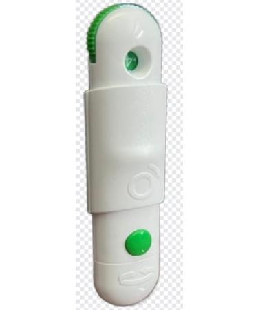 25 Free Lancets with Lancing Device White