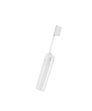 TOVINANNA 1STK portable toothbrush travel toothbrush disposable brush brushes Travel Toothbrush toothbrush for the body care foldable brush folding dental equipment 1 piece (1 Pack) as shown