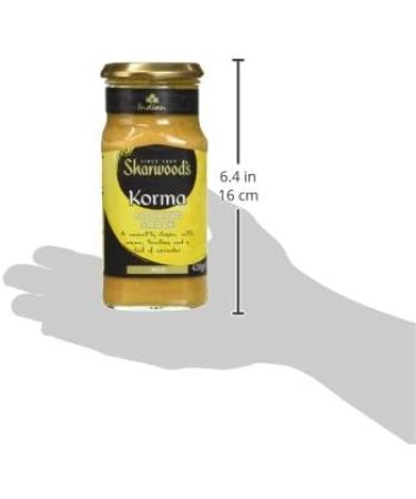 SHARWOOD'S Sauce Curry Korma | Cuisine Indienne | Curry | Facile cuisiner | pic e | 420g - Lot de 3 - Buy Online on GoSupps.com