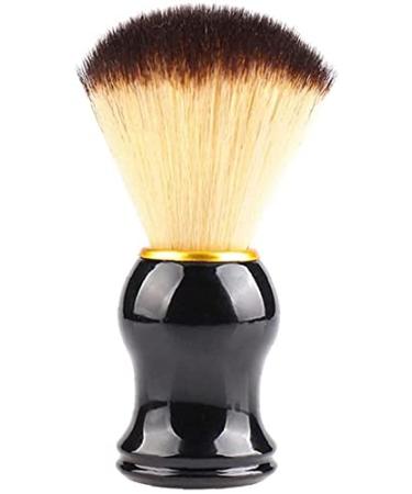 U-M Hair Shaving Brush Shave Sweep Brush Boar Hair Straight Barber Face Cleaning Handle Salon Tool Gift for Men Women Useful and Attractive as shown