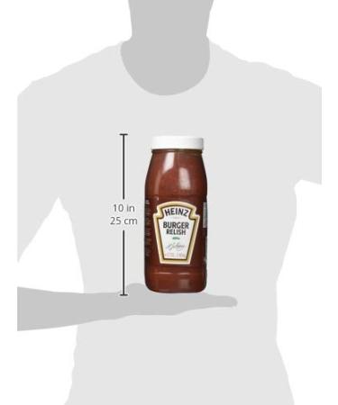 Heinz Burger Relish - 2 x 2.15L Burger Sauce - Ideal for eCommerce & International Shipping - Buy Online on GoSupps.com