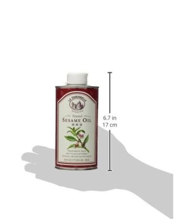 La Tourangelle Toasted Sesame Oil 16.9 Fl. Oz. - All-Natural Artisanal Oil for Stir Fry, Curries, Noodles & Marinades - Buy Online on GoSupps.com