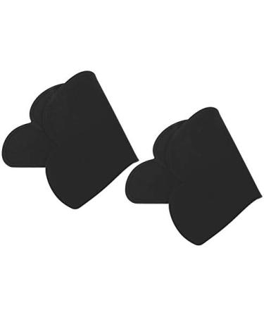 2 Pack Cloud Shape Silicone Placemat for Kids - Black Heat Insulation Feeding Plate Placemat - Buy Online on GoSupps.com