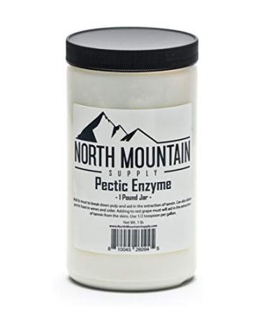 North Mountain Supply - PE-1lb Pectic Enzyme - 1 Pound Jar