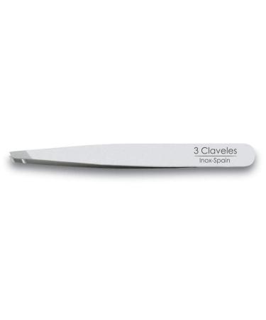 Claveles 12261 - Depilatory tweezers slanted tip 10 cm