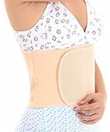 QUUPY Postpartum Belly Wrap - Adjustable Body Shaper & Abdominal Binder for Postnatal Support - Slimming Breathable Women's Waist Band - Buy Online on GoSupps.com