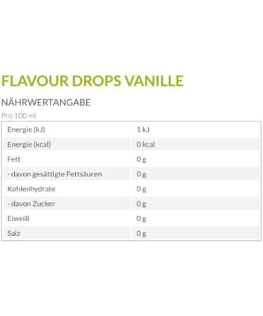 Borchers Vanilla Flavour Drops | 0 Calorie Liquid Sweetener | Perfect for Cooking & Baking | 30 ml | International Shipping Available - Buy Online on GoSupps.com