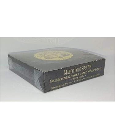 Mariage Fr res - MARCO POLO SUBLIME (Jardin Premier - Legendary black tea bewitching fruity notes) - Box of 30 traditional french muslin tea sachets