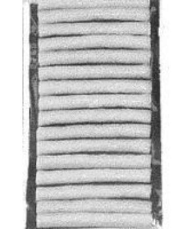 Eyeline shaft eyelash rolls large 16stck