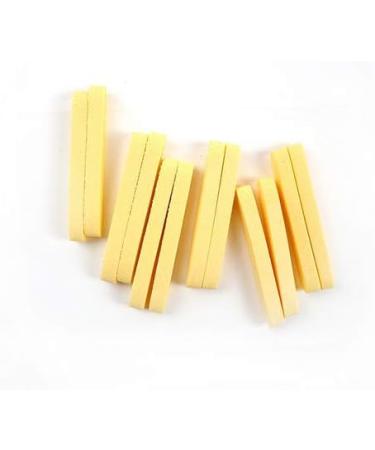 WOIWO 12 Pcs Compressed Facial Cleaning Sponges - Yellow Round Wash Puff for Gentle Skin Care | International Shipping Available - Buy Online on GoSupps.com