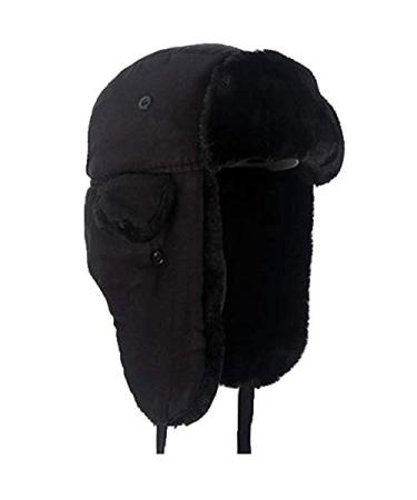 Women Men Bomber Hats Trapper Hat Winter Trooper Hat Ushanka Ear Flap Hunting Hat Windproof Skiing Snow Hat Caps Earflaps Russian Hats Thermal Cold Weather Hats Balaclavas Cycle Warm Hat