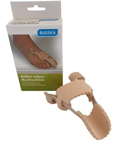 Russka Hallux Valgus Night Splint - Correct Left Big Toe Misalignment for Comfortable Sleep - Buy Online on GoSupps.com