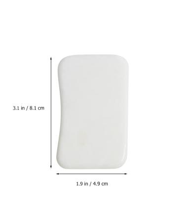 Beaupretty Gua Sha Scraping Board - Xiuyan Jade Massage Tool for Body & Neck - 1pc Square Scraper for Effective Relief - Buy Online on GoSupps.com