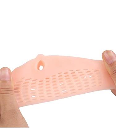 Toe Spreader - Rubber Toe Spacers for Bunion & Valgus Correction - 1 Piece Honeycomb Tensioner for Sports Activities - Optimal Foot Health (White) - Buy Online on GoSupps.com