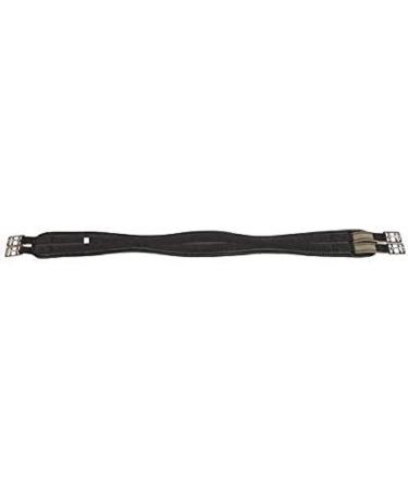 Kerbl saddle girth PU curved black length 130 cm