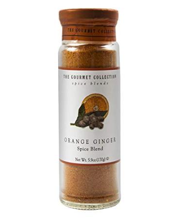 The Gourmet Collection Spice Blends, Orange Ginger Seasoning Blend - Duck, Fish, Meat, Chicken, Salads, Soups Ground Ginger Garlic Seasoning.