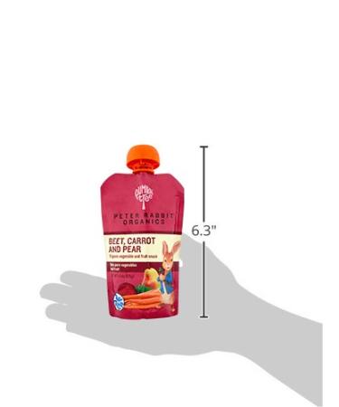 Peter Rabbit Organics Pumpkin Tree - Beet, Carrot & Pear (Pack of 10, 44 oz) - Buy Online on GoSupps.com
