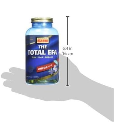 Health from The Sun Total EFA 180 Softgels - Essential Fatty Acids Supplement - Buy Online on GoSupps.com