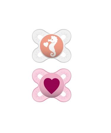 Fotopharmacy MAM Start 125S Silicone Pacifier Girl (0-2m) 2 pieces
