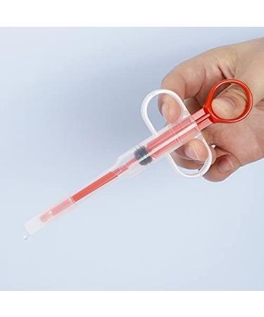 DDBuy Pet Medicine Feeder Silicone Tip Syringes Pills Feeding Dispenser Tool with 2 Soft Silicone Tip Feeding Kit for Dogs Cats Baby Animals (Red) - Buy Online on GoSupps.com