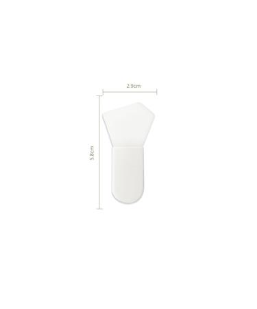 TEONEI Mini Silicone Face Mask Brushes | Short Handle Mud Facial Applicator | 8Pcs Facial Beauty Tool for Flawless Skin - Buy Online on GoSupps.com