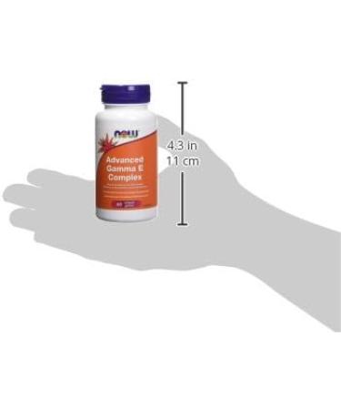 Now Gamma E Complex (Tocopherols/Tocotrienols) 60gel - Buy Online on GoSupps.com