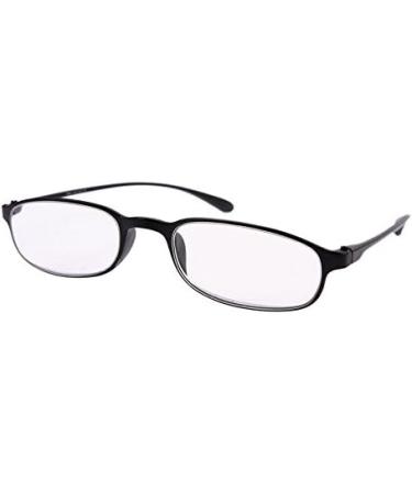 Buy 4 PRS Reading Glasses +250 - Lightweight Slim Black Frame Eyeglasses - International Shipping - Buy Online on GoSupps.com