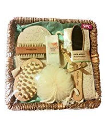 Bath Beauty Accessories 9 Piece Gift Set