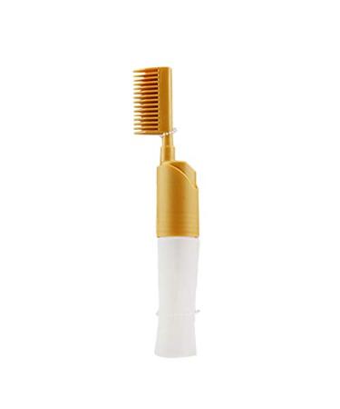 Bassulouda Hair Dye Comb Hair Dye Brush with Bottle DIY Combing Salon Hair Dye Brush Hair Dyeing Tool