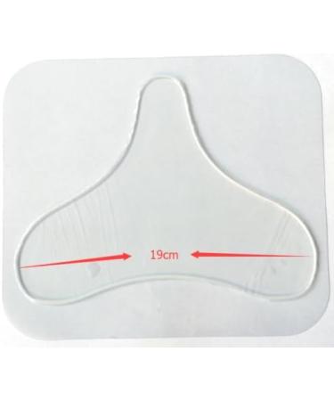 BRAVECOW 2 Pieces Reusable Chest Neck Pad Anti Wrinkle Chest Pads Transparent Silicone Anti Aging Decollete Pad Smoothing Skin (Chest Pad) - Buy Online on GoSupps.com