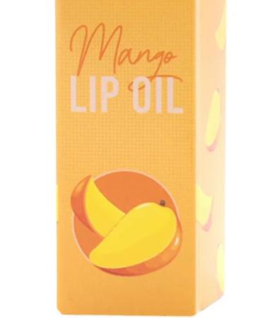 Mango Lip Oil Moisturizing Treatment Orange