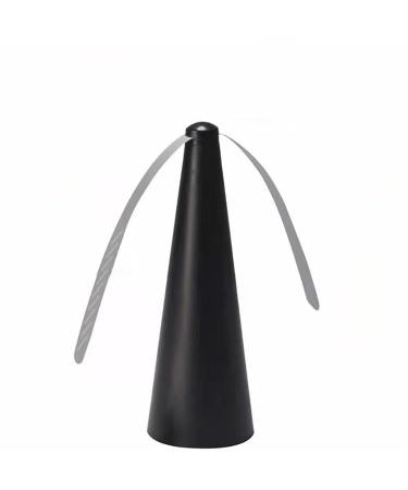 3 Outdoor Multifunctional Fan Leaf flycatchers Automatic Fly Catchers Fly Repellent and Mosquito Repellent Gods Fly Repellent and Mosquito Repellent Fans (Black)