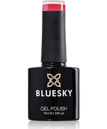Bluesky Gel Nail Polish Hot Chillis 80507 Bright Red Rose Long Lasting Chip Resistant 10 ml (Requires Curing Under UV LED Lamp) - Buy Online on GoSupps.com
