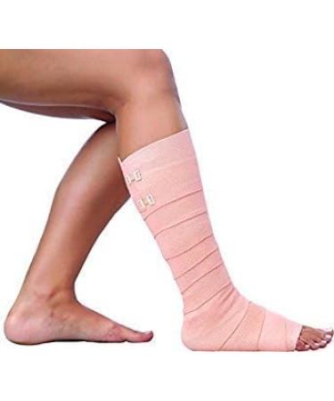 AE Crepe Bandage for Sports Injuries - 10 cm x 4m Beige for Knee Finger Wrist Ankle Sprains - International Shipping - Buy Online on GoSupps.com