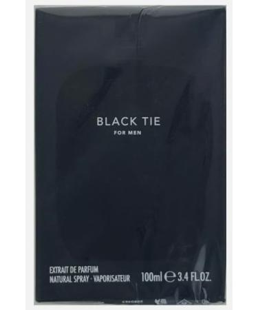 Black Tie for Men by Fragrance One Extrait De Parfum Spray by Jeremy Fragrance 3.4oz 100ml Executive Black Tie Fragrance Great for everyday or a Formal Affair - Buy Online on GoSupps.com