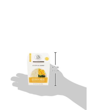 Cucina & Amore Basil Pesto Quinoa RTE Meal - 7.9 oz Pack - Buy Online on GoSupps.com