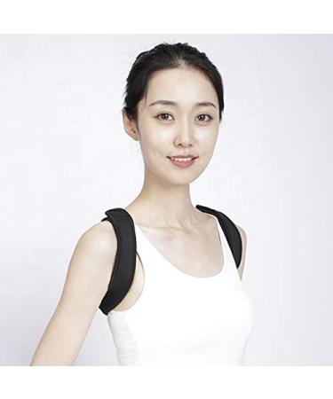 Nebula Voyager Back Posture Corrector | Adjustable Shoulder Brace for Men & Women | Black Medium | Improve Posture & Comfort - Buy Online on GoSupps.com