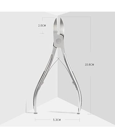 SVAASA Nail Clippers Stainless Steel Nail Cuticle Scissors Manicure Nipper Clipper Dead Skin Remover Cutter Tweezer Pedicure Trim Eagle Beak Pliers - Buy Online on GoSupps.com